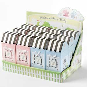 Welcome Home Baby (Set of 12 Asst) in POP Display wedding favors